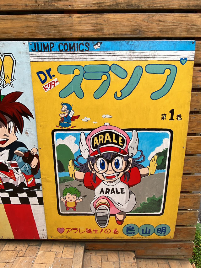 Taichung's Anime Delight: Painted Animation Lane