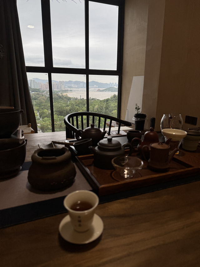 珠海城市窗邊茶席分享