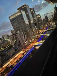 大阪堂島濱塔16樓WowUs的百萬夜景免費觀景台