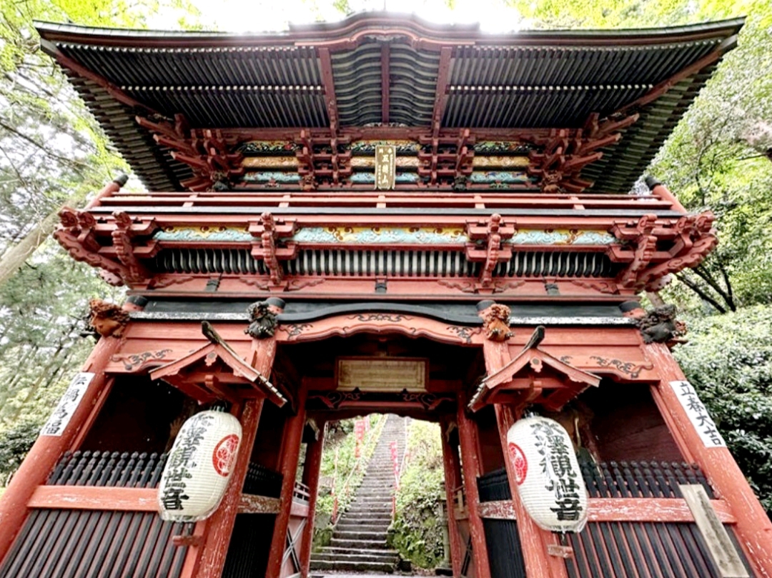 Stopping by on the way back from Ikaho was the best decision... Even the air at Mizusawa Kannon felt amazing.