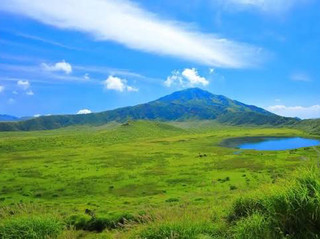 Mount Aso.