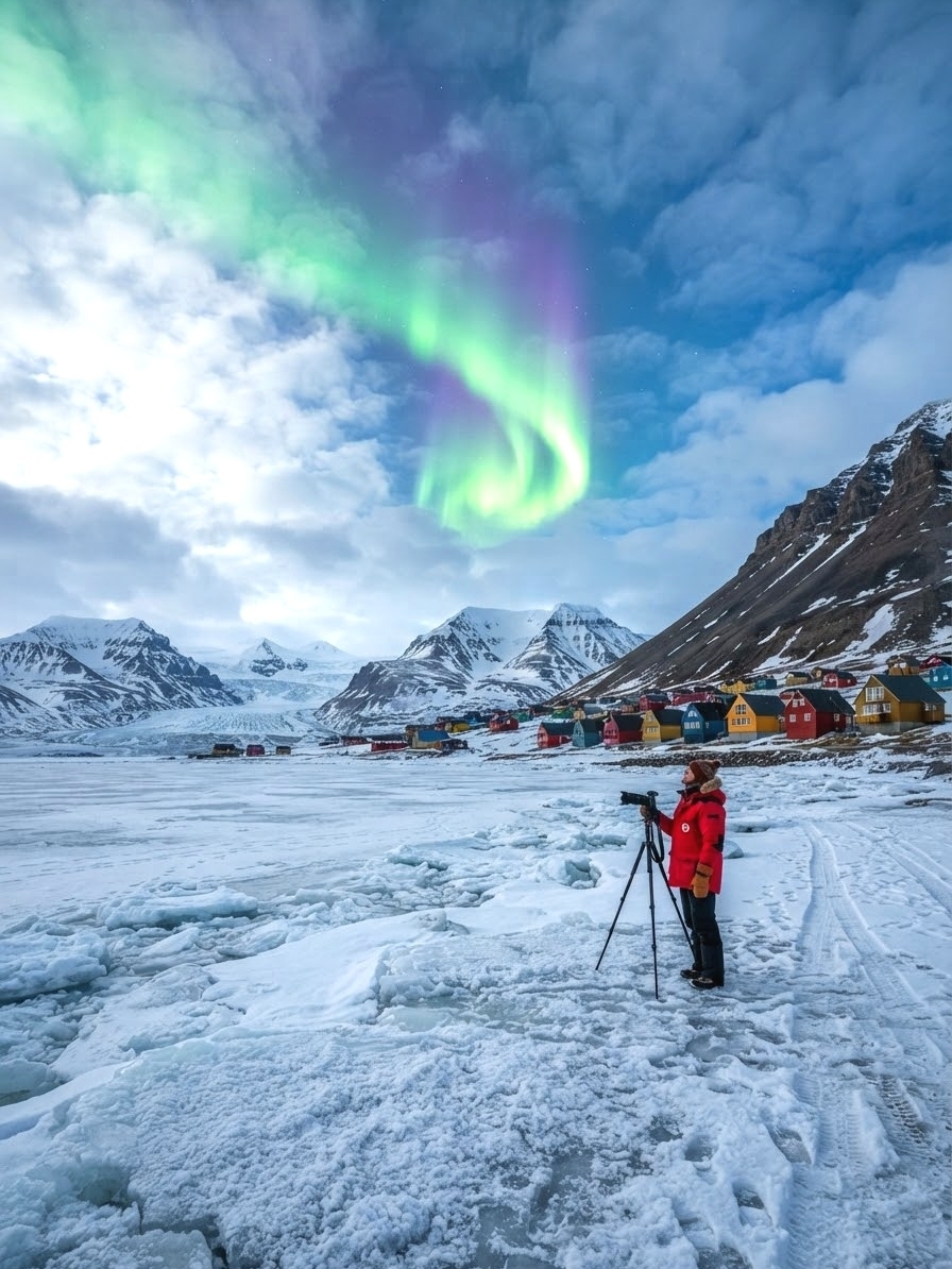 Witnessing Auroras in the Daylight.