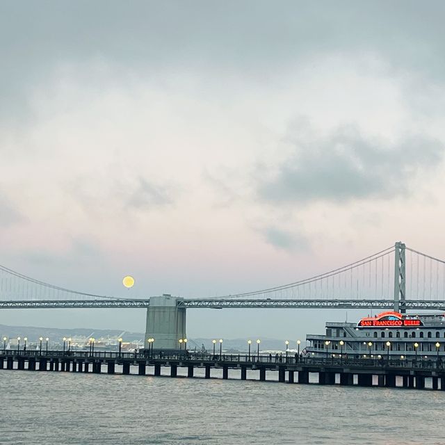Oakland bay bridge… San Francisco