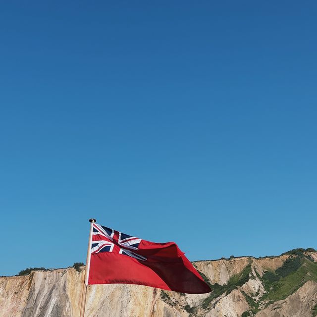 Covered in sunshine in the Isle of Wight