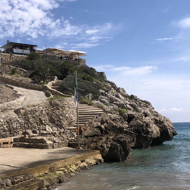 beautiful Cala close to Sitges 