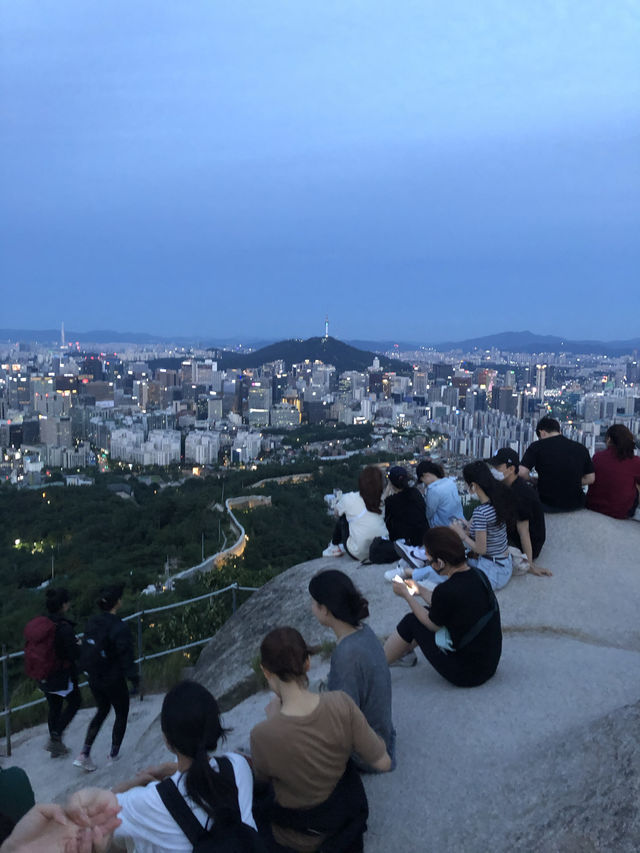 서울 도심속에서 가벼운 등산을!