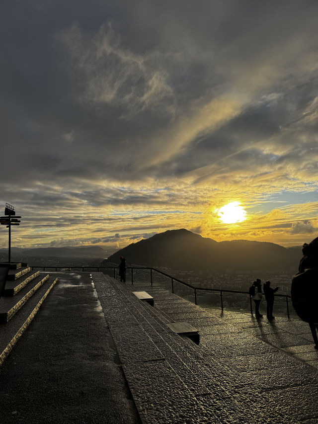 An AMAZING view from Bergen: a MUST-SEE