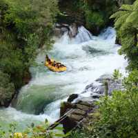 The Absolute Ride Of My Life At Rotorua Rafting, The Highest Raft-able Waterfall In the World!