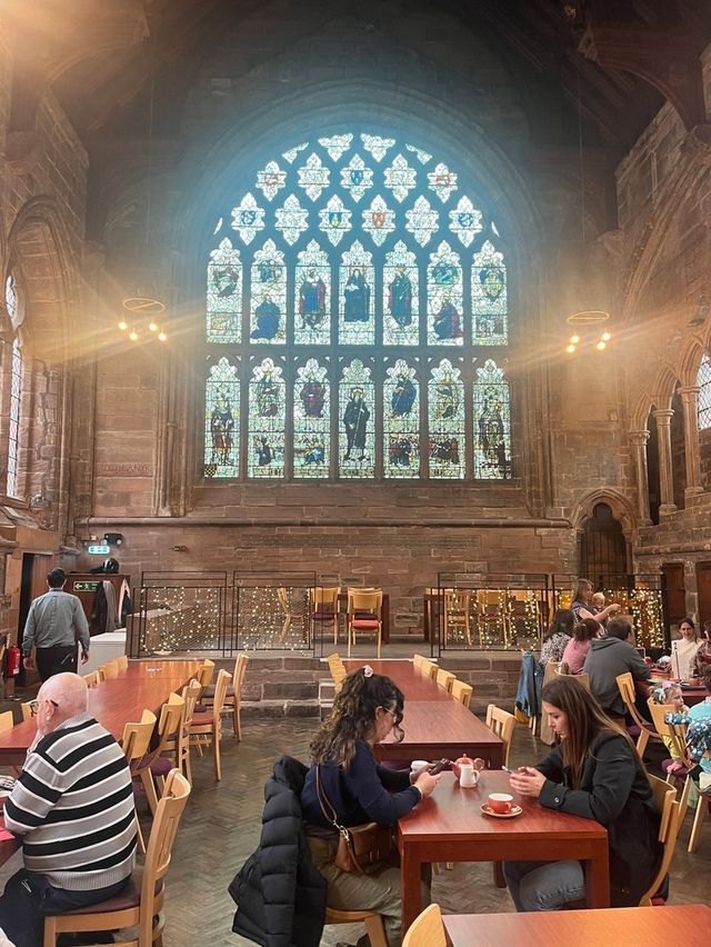 Café 1092: Sipping Time in Chester Cathedral Café 1092: Sipping Time in Chester Cathedral