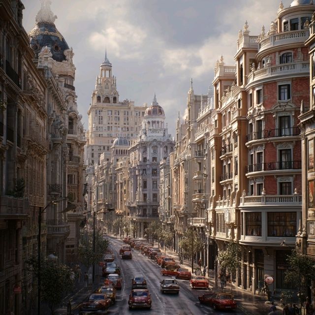 Sunny Madrid Stroll🌞