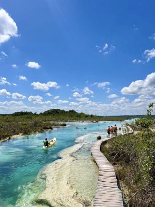 Bacalar — Mexico’s Lake of Seven Colors🌺