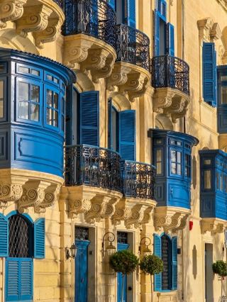 The Iconic Maltese Balcony 🇲🇹✨