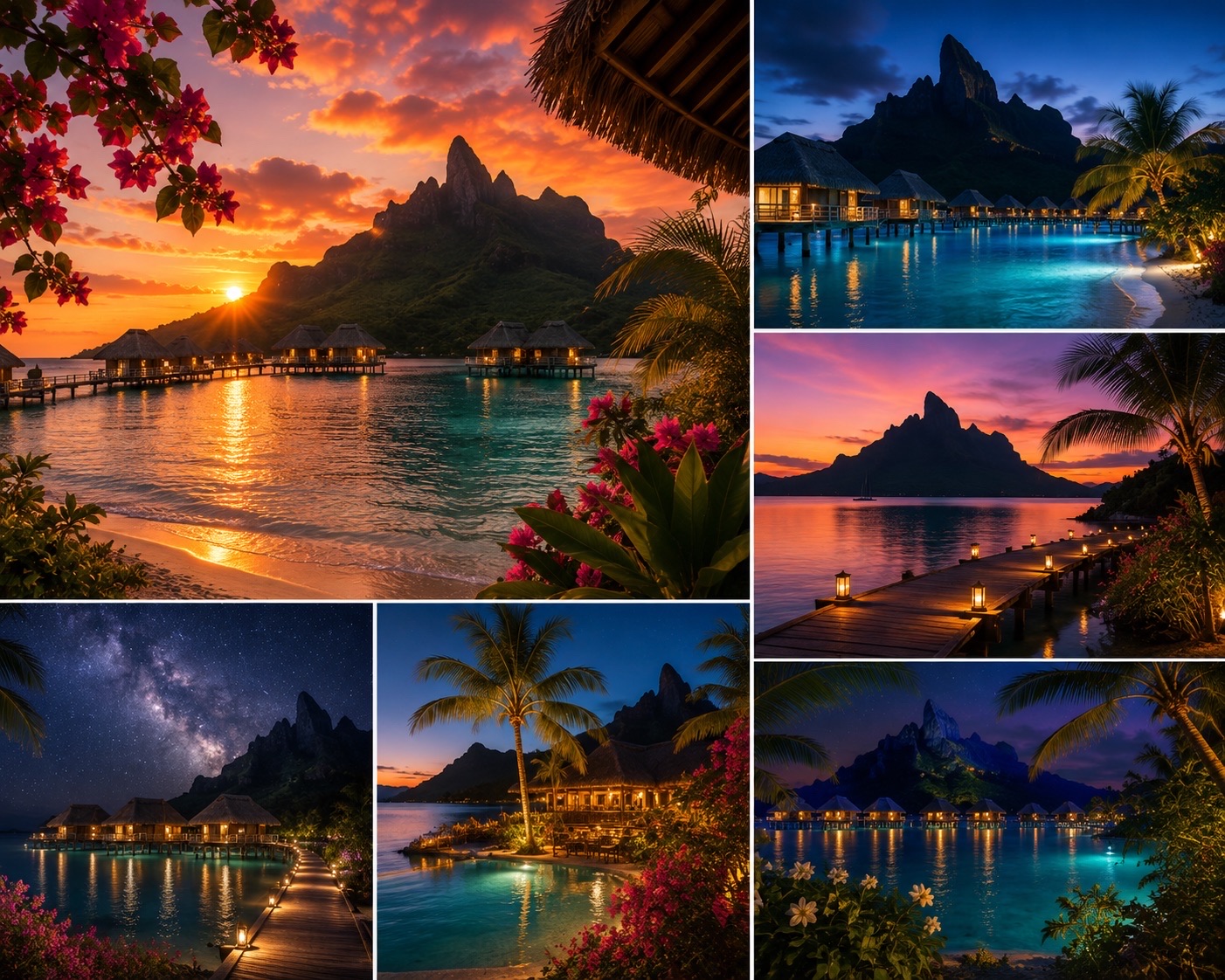 🌅 I Came to See Bora Bora… But Stayed for This Sunset
