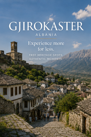 Gjirokaster on a Budget: Free Heritage Spots & Cheap Things To Do


Gjirokaster is one of Albania’s most atmospheric cities, famous for its stone houses, mountain views, Ottoman heritage, and winding cobbled streets. For budget travellers, this UNESCO-listed destination offers incredible history, local culture, and scenic experiences that can be enjoyed without spending much.


Free Museums & Cultural Spots


1. Gjirokaster Bazaar
The historic bazaar is the heart of the old town, filled with stone buildings, artisan shops, traditional crafts, and charming streets. Walking through this area feels like travelling back through centuries of Balkan history.
Budget tip: Visit in the morning when local shops open and the streets are quieter.


2. Zekate House Exterior and Historic Neighbourhood
Gjirokaster is famous for its traditional Ottoman-era tower houses, and the Zekate House is one of the city’s most impressive examples. Even without entering, the surrounding hillside streets provide beautiful views of these unique stone homes.
Budget tip: Walk through the neighbourhood for free architecture and photography opportunities.


3. Gjirokaster Obelisk
This small but meaningful landmark offers one of the best viewpoints over the old city rooftops and surrounding mountains. It is a simple stop that rewards visitors with beautiful scenery.
Budget tip: Combine it with a walking tour of the old town.


4. Ali Pasha Bridge
Hidden in the hills above Gjirokaster, this historic stone bridge is a peaceful spot connected to the city’s Ottoman past. The walk there offers fantastic countryside views and a chance to escape the busy streets.
Budget tip: Wear comfortable shoes and bring water for the walk.


Cheap Must-Do Experiences


1. Wander the Stone Streets of the Old Town
Gjirokaster’s steep cobbled lanes, stone roofs, and traditional houses are the city’s biggest attraction. Exploring on foot is free and provides endless photo opportunities around every corner.


2. Visit the Castle Viewpoint Area
While the castle museum and interior areas require admission, the surrounding viewpoints and castle approach offer incredible views across the Drino Valley. It is worth seeing even if you skip the ticketed sections.


3. Explore Local Craft Shops
Browse handmade carpets, woodwork, jewellery, and traditional souvenirs in small family-run shops. Even window shopping is a great way to experience local craftsmanship.


Local Food


Try:
🍜 Qifqi – A Gjirokaster speciality made from rice, eggs, and herbs, shaped into small fried balls.
🍜 Pasha Qofte – A traditional meatball dish served with a creamy sauce, popular in southern Albania.


Gjirokaster shows that ancient streets, mountain scenery, and authentic Albanian culture can be enjoyed on a backpacker budget. 


#Gjirokaster #Albania #BudgetTravel #TripMoments #VisitAlbania #EuropeTravel #Backpacking #AffordableTravel #AlbanianFood #HiddenGems