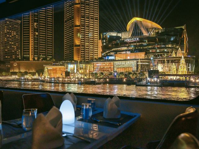 Bangkok Night Cruise on the Mekong River with the Royal Princess Luxury Cruise Ship.
