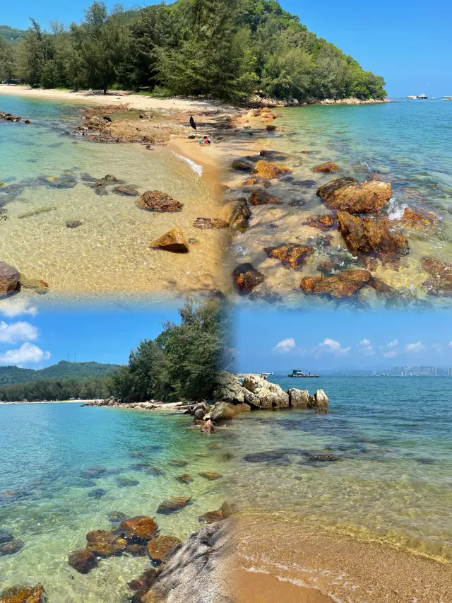 Explore the wild beach of Huizhou Daao Village, and discover a secret paradise with few people and beautiful scenery!