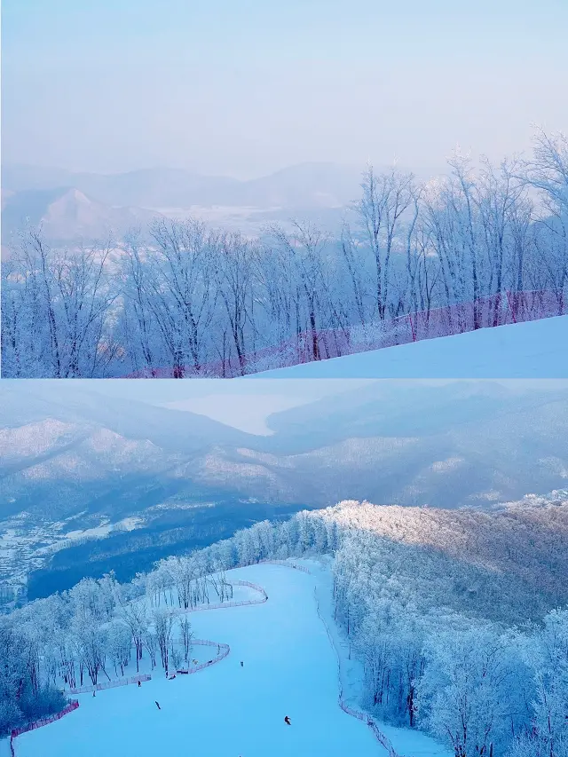 松花湖スキー場で新年を迎えるのはとてもロマンチックで本当に楽しかった！