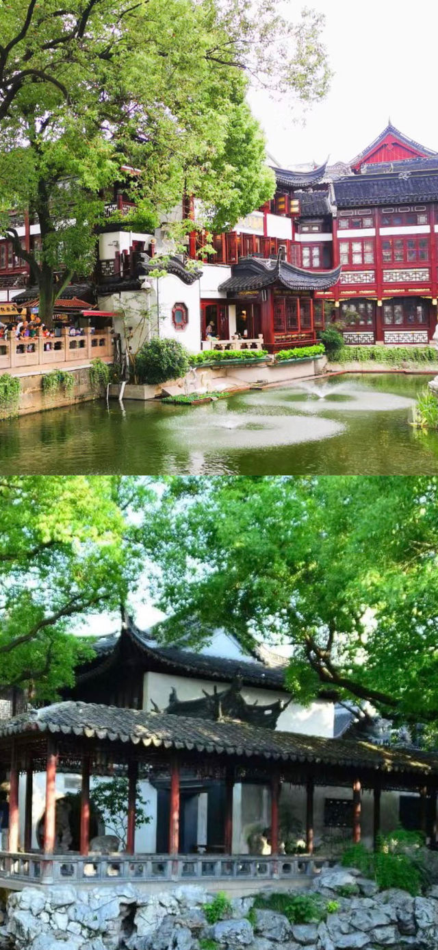 總要到上海觀看個豫園吧！！