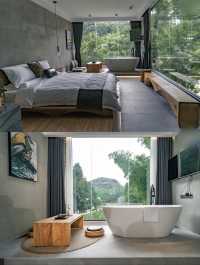 廣東可以住進瑞士木屋在綠湖邊圍爐的民宿