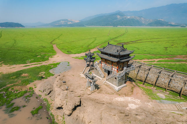 鄱陽湖有一座神秘古蹟，枯水期才能一睹真容