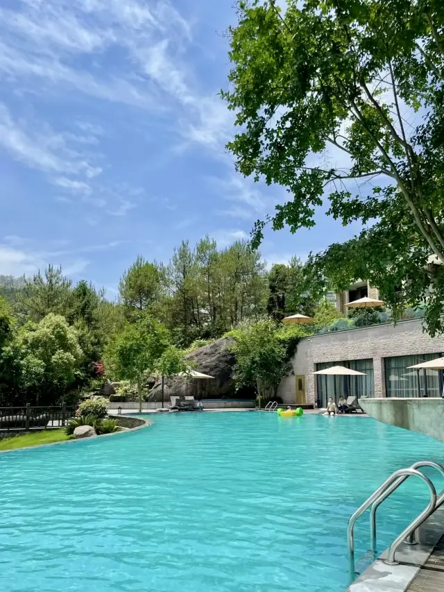 천도 호수에서 두 번 방문할 가치가 있는 호텔 경관 버블 풀룸+무한 수영장