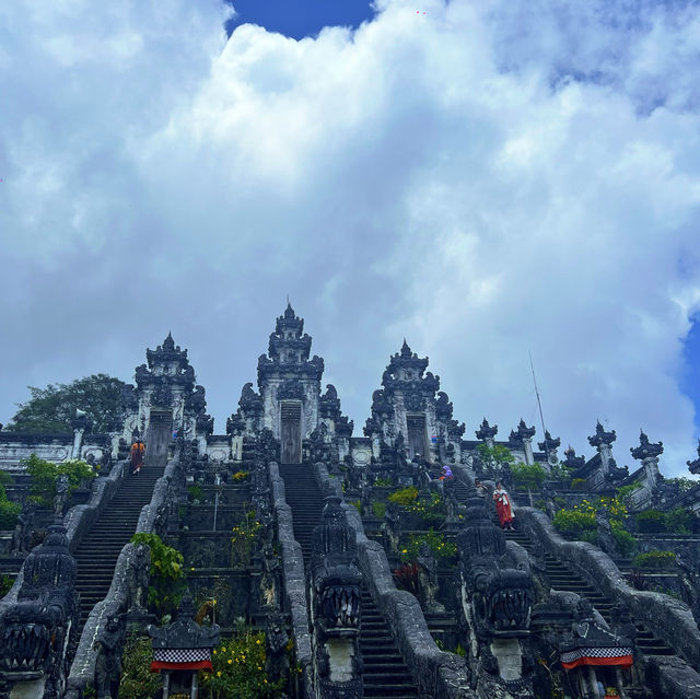 Bali's Gate of Heaven ☁️ 