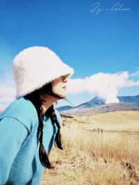 春天你不可錯過的阿蘇火山之旅，在一片遼闊的草千里治癒春天