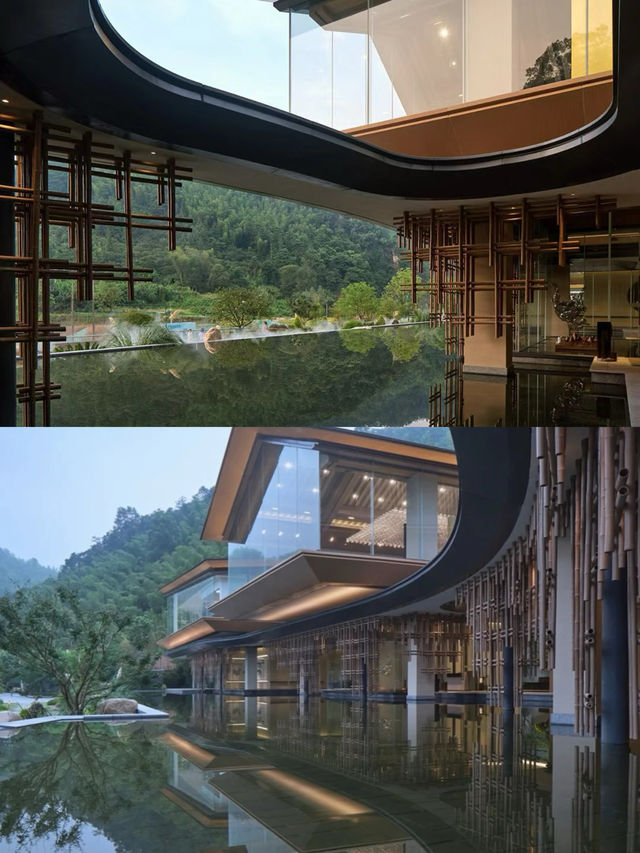 竹構的酒店-江西雲孚里雲宿溫泉酒店。