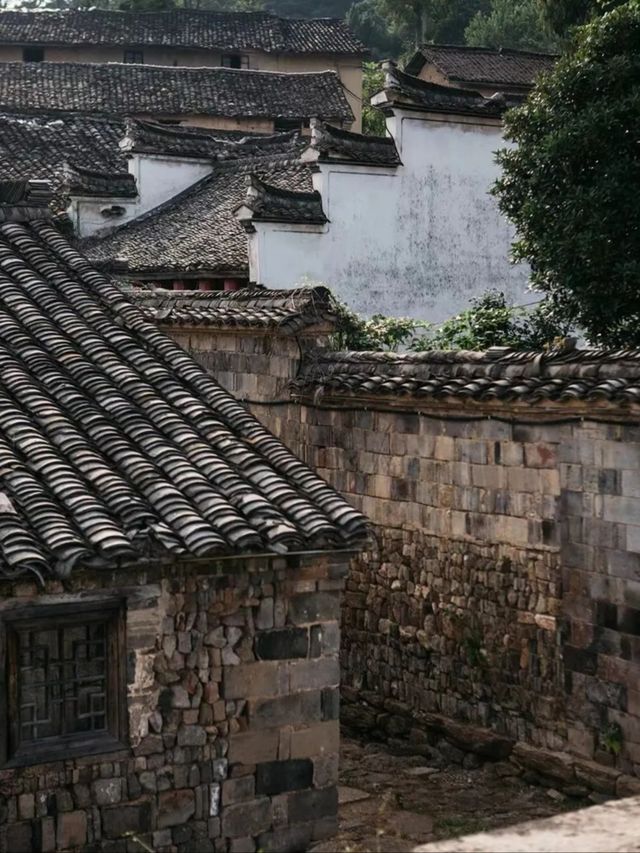 美麗的江南山古村落——登高村。