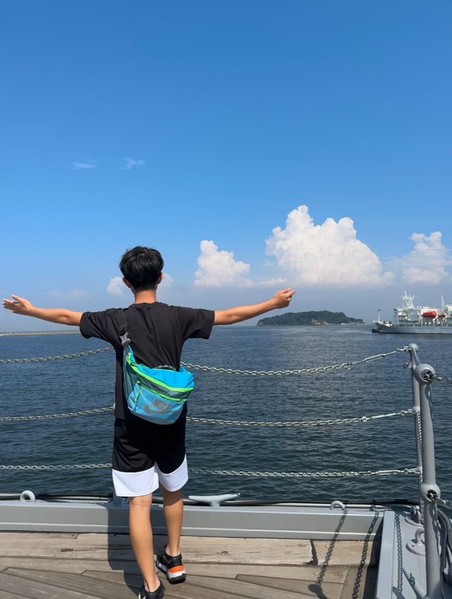 日本|橫須賀|三笠紀念公園|戰艦體驗。
