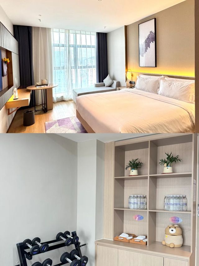 呂梁麗楓酒店，性價比高，很舒服，值得住！。