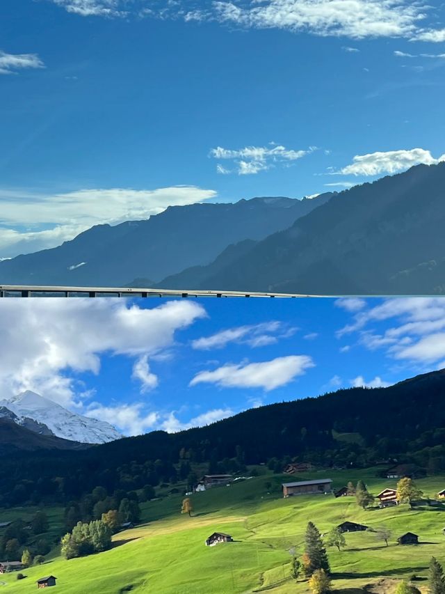 沿途的風景|瑞士自駕真的很方便