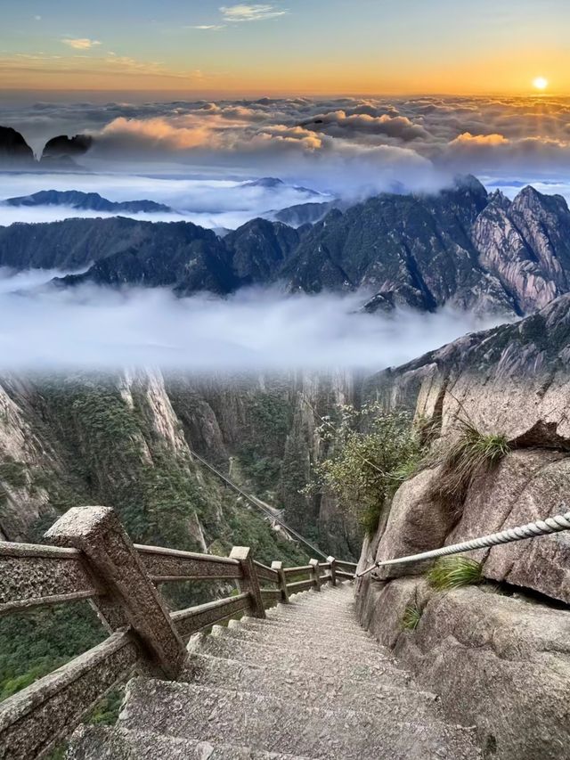 爬過黃山，別的山都不叫事兒了！