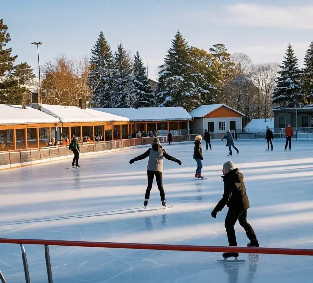 墨爾本寶藏溜冰之地——溜冰墨爾本冬季村
