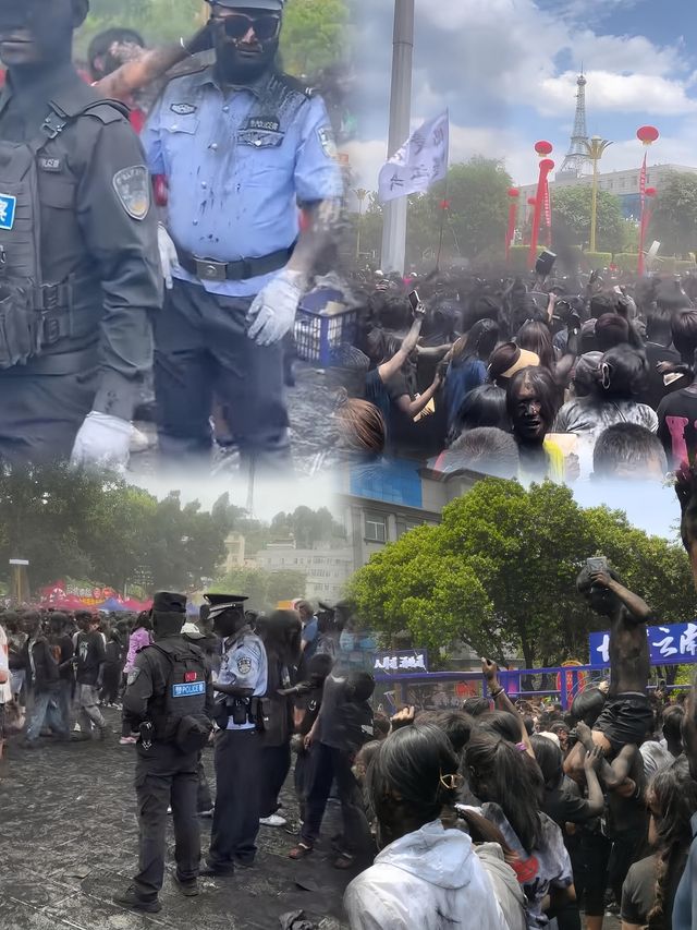 雲南墨江「摸你黑！」摸你一身，幸福終生！
