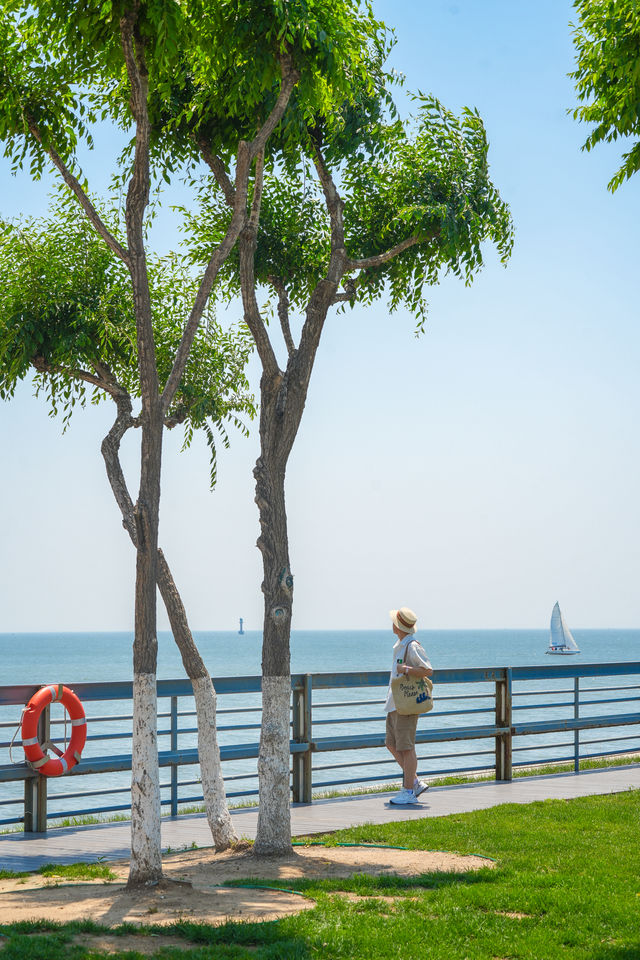 朋友以為我去了濟州島，其實只是在秦皇島