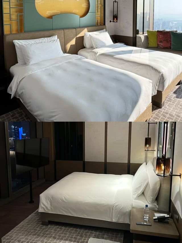 深圳柏悅酒店真係抵住，放假就住呢度