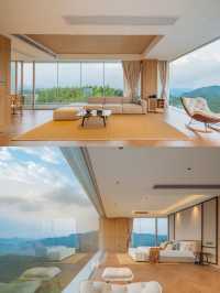 懸崖上無邊泳池和360°立體山景的酒店