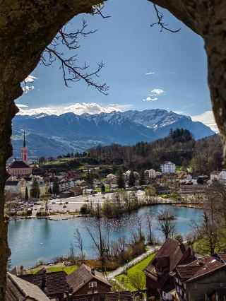 Fairytale-like Town on the Swiss Border