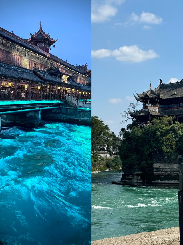 都江堰｜南橋「藍眼淚」玩出新花樣
