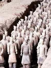 第一次親身接觸兵馬俑，你是否也有這樣的感觸