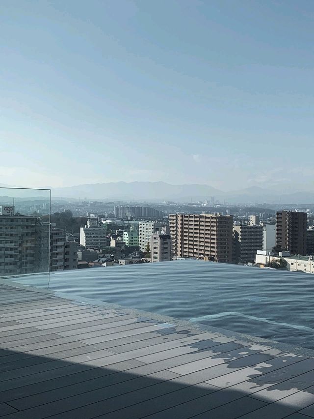 東京立川限定浪漫！Sorano Hotel無邊泳池，把昭和紀念公園的秋意泡進水裡