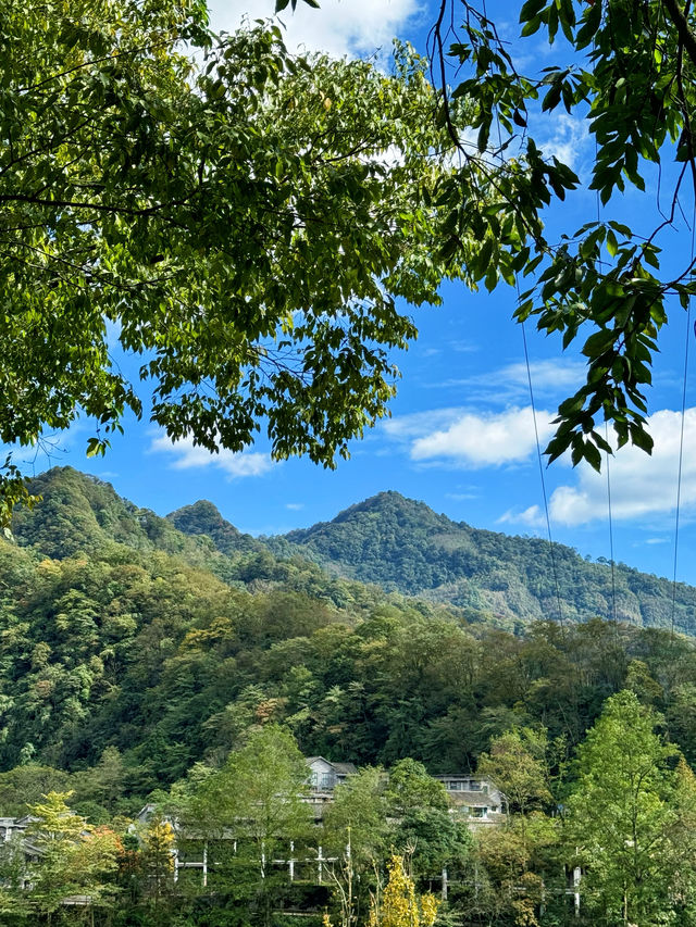 逃離城市計劃｜青城山嘅治癒系私湯酒店