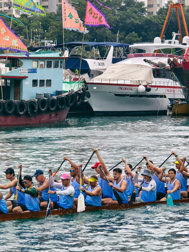 香港仔龍舟大賽｜端午必衝速度與激情盛宴🛶🔥