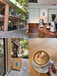 東京探店｜澀谷藍瓶咖啡☕️隱藏在公園裡的愜意角落