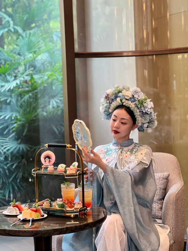 成都酒店 | 絕美簪花下午茶+洛帶古鎮旅拍！