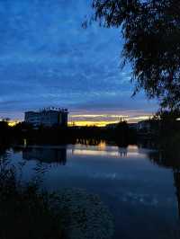 閒遊板橋坊河之三湖公園