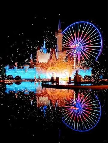 Post-80s and 90s collectively overwhelmed! Shijingshan Amusement Park night sessions are back! 