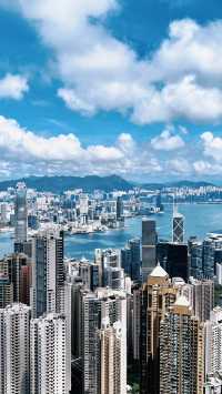 價值百萬的夜景,一分鐘免費看!香港太平山頂封神機位。