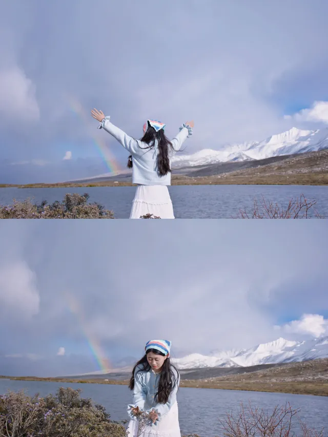 川西旅遊拍照姿勢（一）｜紅海子